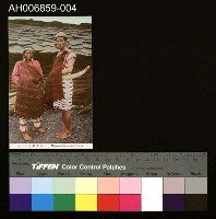 藏品(泰雅族男女明信片 (昭和年))的圖片